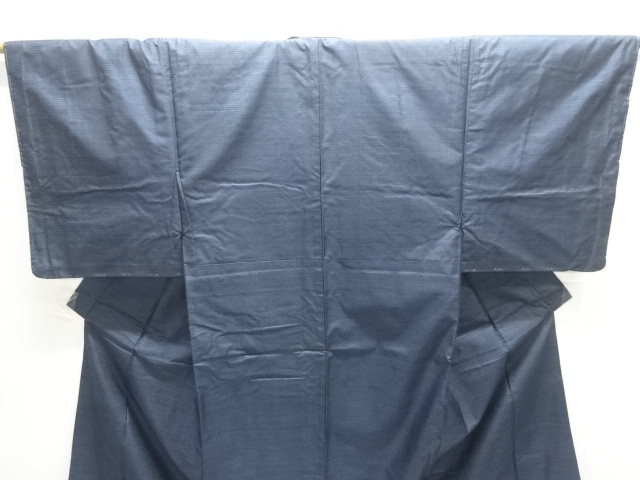  未使用品　本場泥大島紬100亀甲男物着物